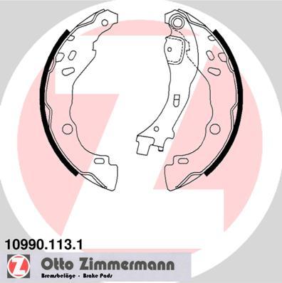 Zimmermann 10990.113.1 - Bremžu loku komplekts ps1.lv