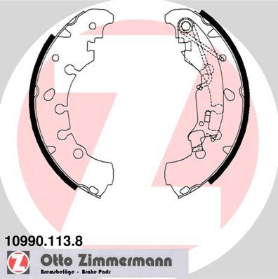 Zimmermann 10990.113.8 - Bremžu loku komplekts ps1.lv