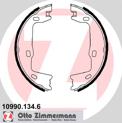 Zimmermann 10990.134.6 - Bremžu loku kompl., Stāvbremze ps1.lv