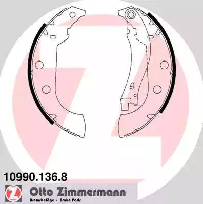 Zimmermann 10990.136.8 - Bremžu loku komplekts ps1.lv