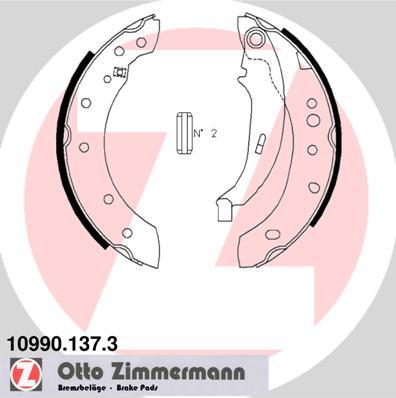 Zimmermann 10990.137.3 - Bremžu loku kompl., Stāvbremze ps1.lv