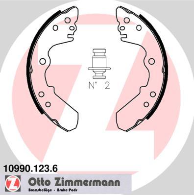 Zimmermann 10990.123.6 - Bremžu loku komplekts ps1.lv