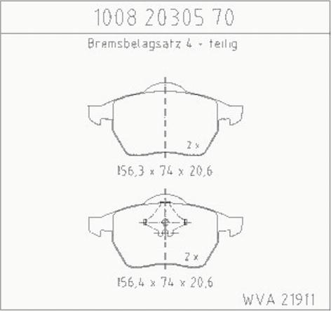 Zimmermann 10082030570 - Bremžu uzliku kompl., Disku bremzes ps1.lv