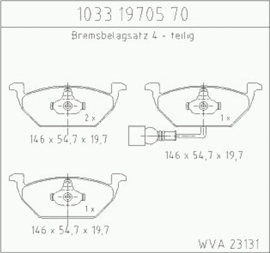 Zimmermann 10331970570 - Bremžu uzliku kompl., Disku bremzes ps1.lv