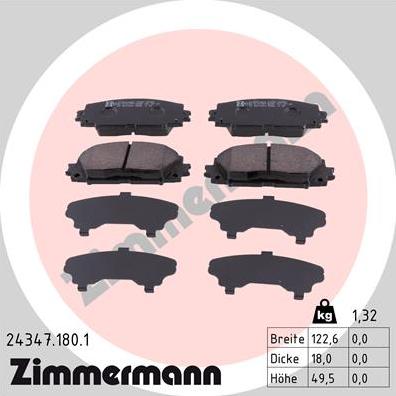 Zimmermann 24347.180.1 - Bremžu uzliku kompl., Disku bremzes ps1.lv