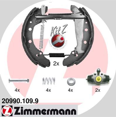 Zimmermann 20990.109.9 - Bremžu loku komplekts ps1.lv