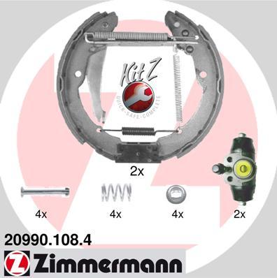 Zimmermann 20990.108.4 - Bremžu loku komplekts ps1.lv