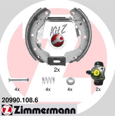 Zimmermann 20990.108.6 - Bremžu loku komplekts ps1.lv