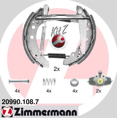 Zimmermann 20990.108.7 - Bremžu loku komplekts ps1.lv