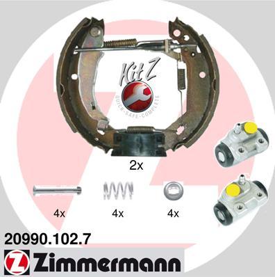 Zimmermann 20990.102.7 - Bremžu loku komplekts ps1.lv