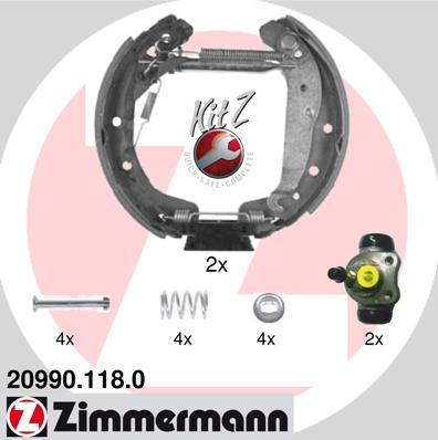 Zimmermann 20990.118.0 - Bremžu loku komplekts ps1.lv