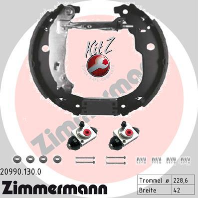 Zimmermann 20990.130.0 - Bremžu loku komplekts ps1.lv