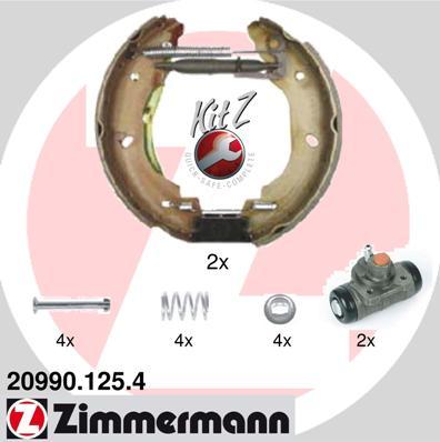 Zimmermann 20990.125.4 - Bremžu loku komplekts ps1.lv