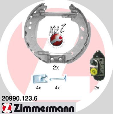 Zimmermann 20990.123.6 - Bremžu loku komplekts ps1.lv