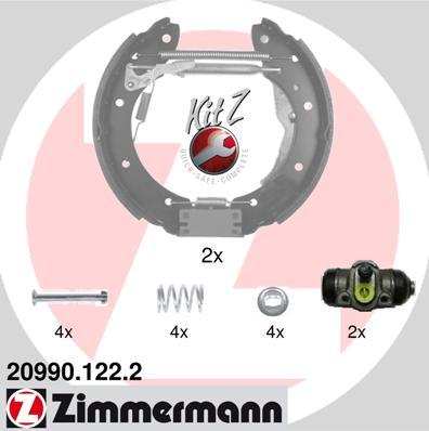 Zimmermann 20990.122.2 - Bremžu loku komplekts ps1.lv