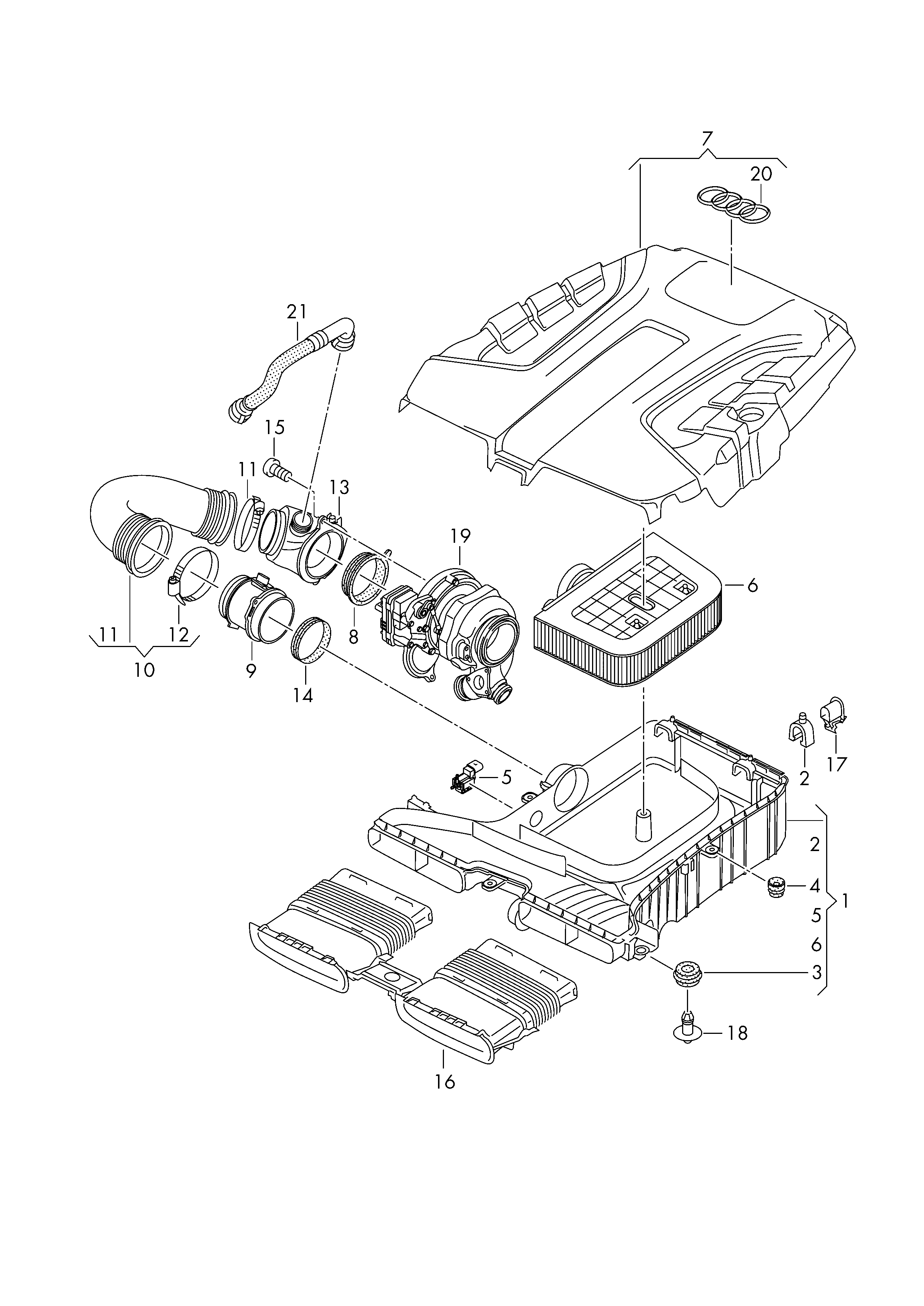 Seat 059906461S - Gaisa masas mērītājs ps1.lv