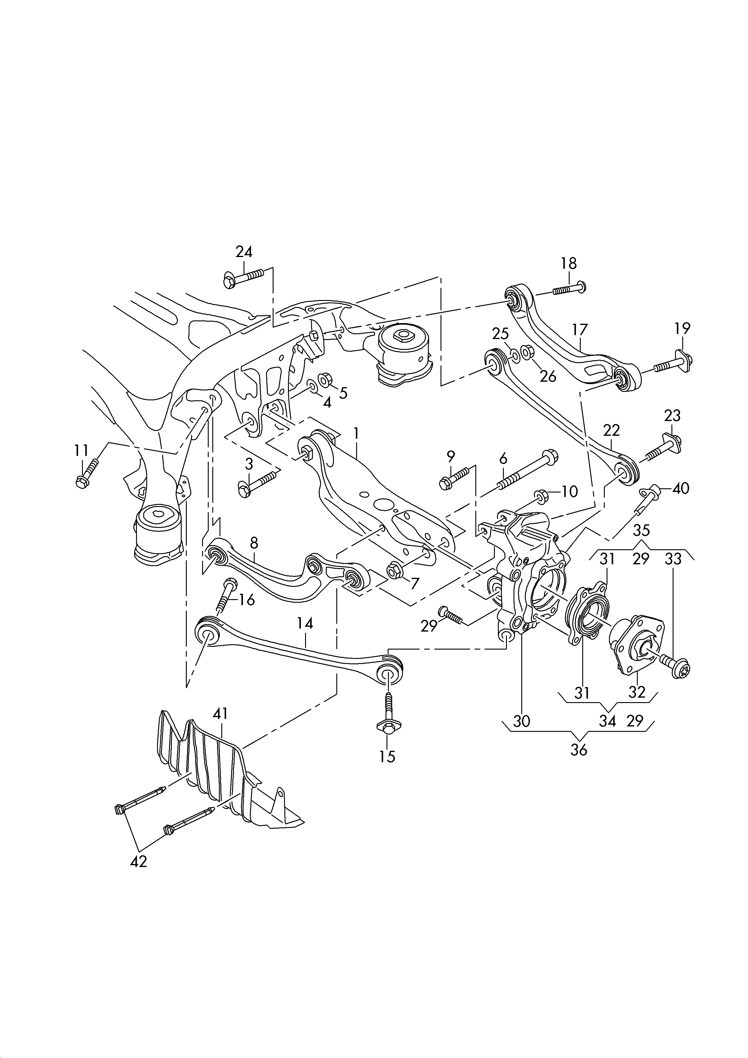 VW 4M0 505 323 G - Neatkarīgās balstiekārtas svira, Riteņa piekare ps1.lv