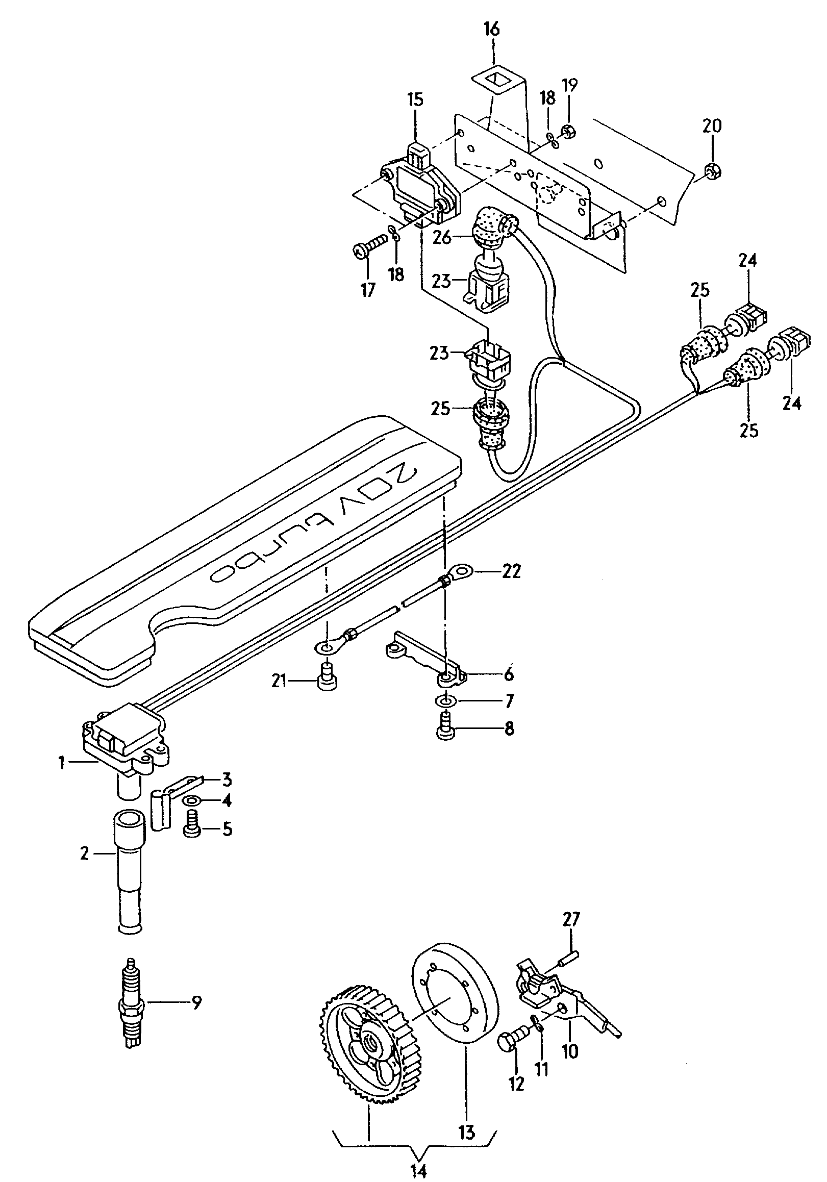 Seat 101 000 016 AA - Aizdedzes svece ps1.lv