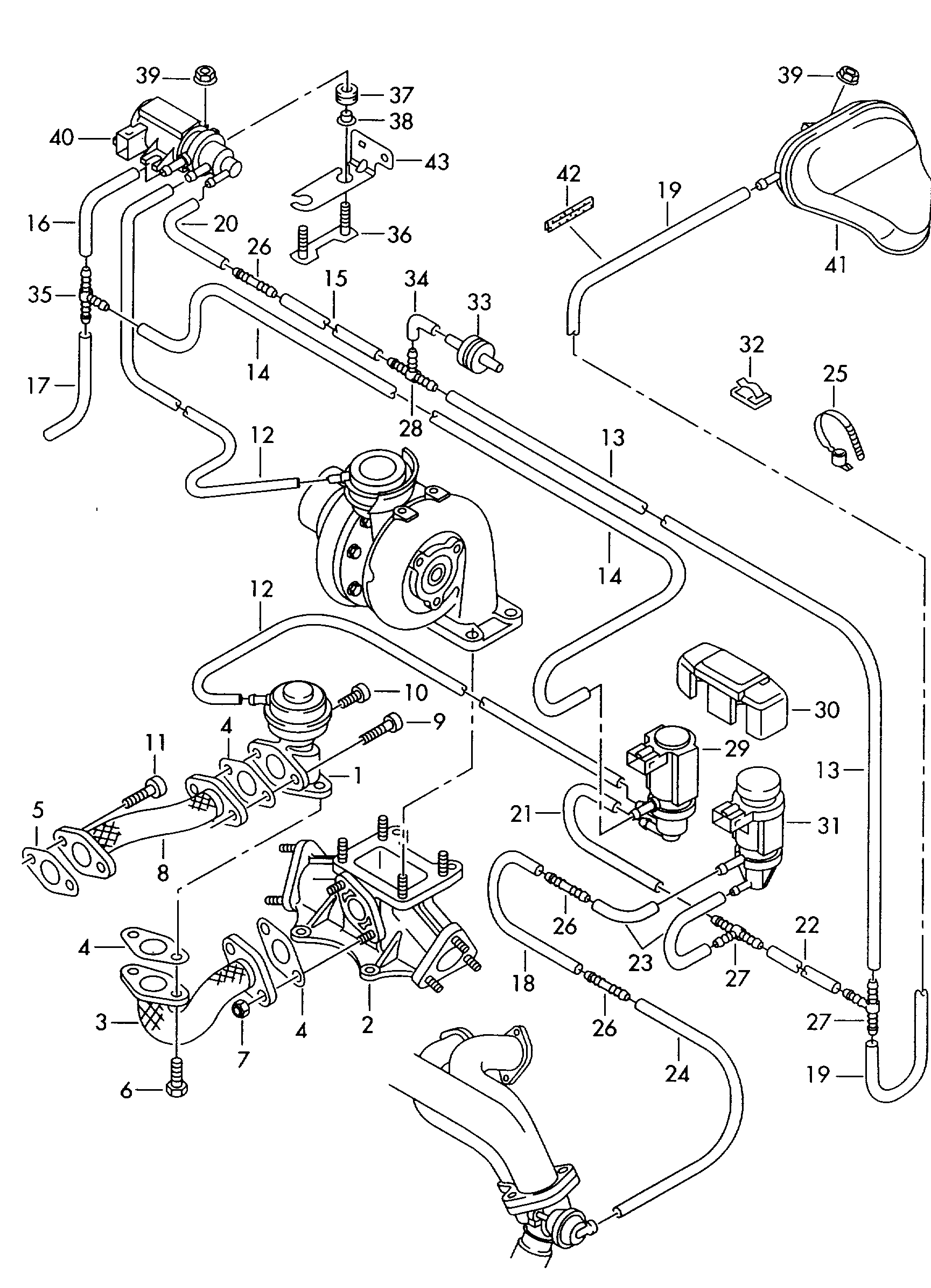 VAG 059131503 - Izpl. gāzu recirkulācijas vārsts ps1.lv