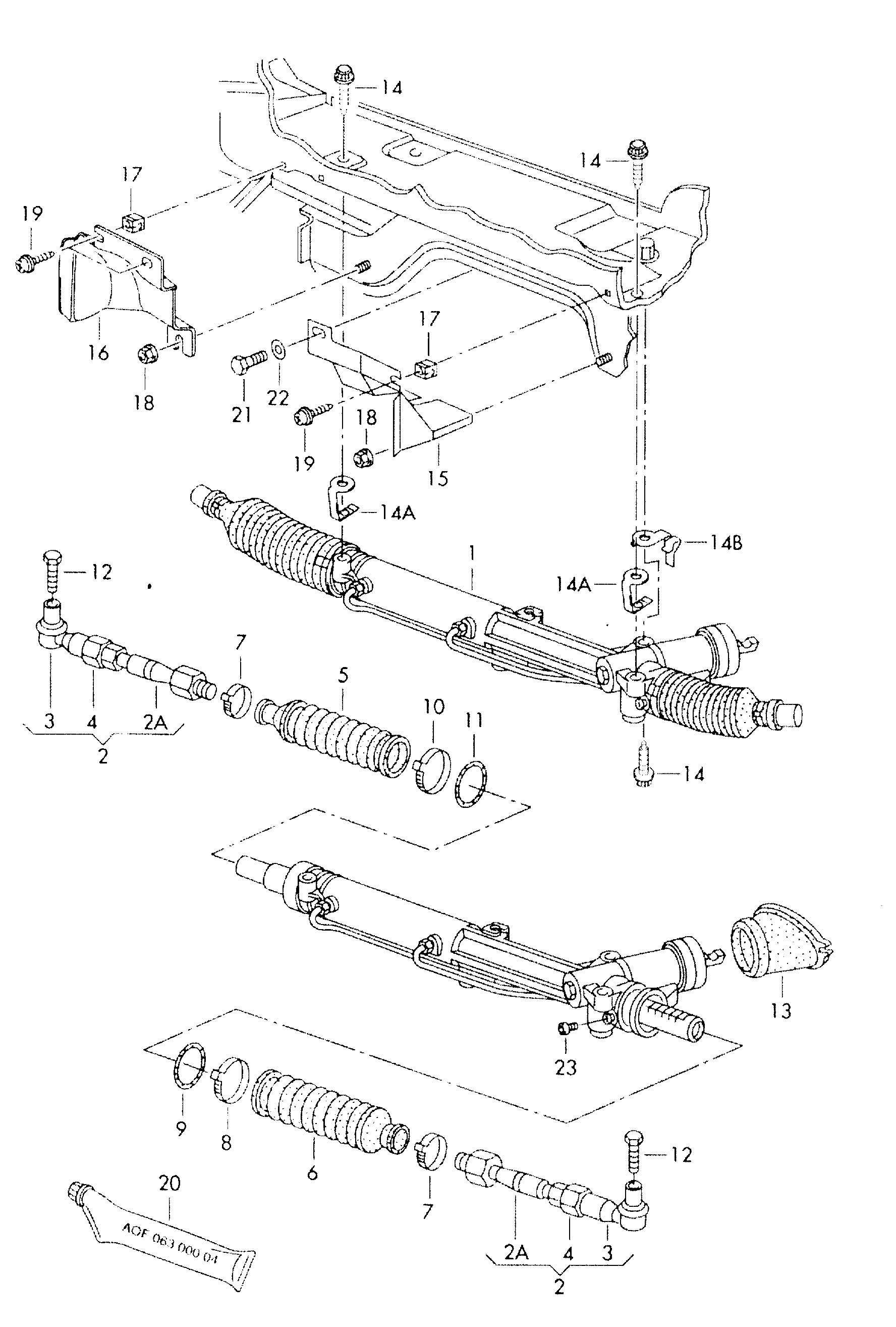 AUDI 4F0 498 811 A - Stūres šķērsstiepņa uzgalis ps1.lv