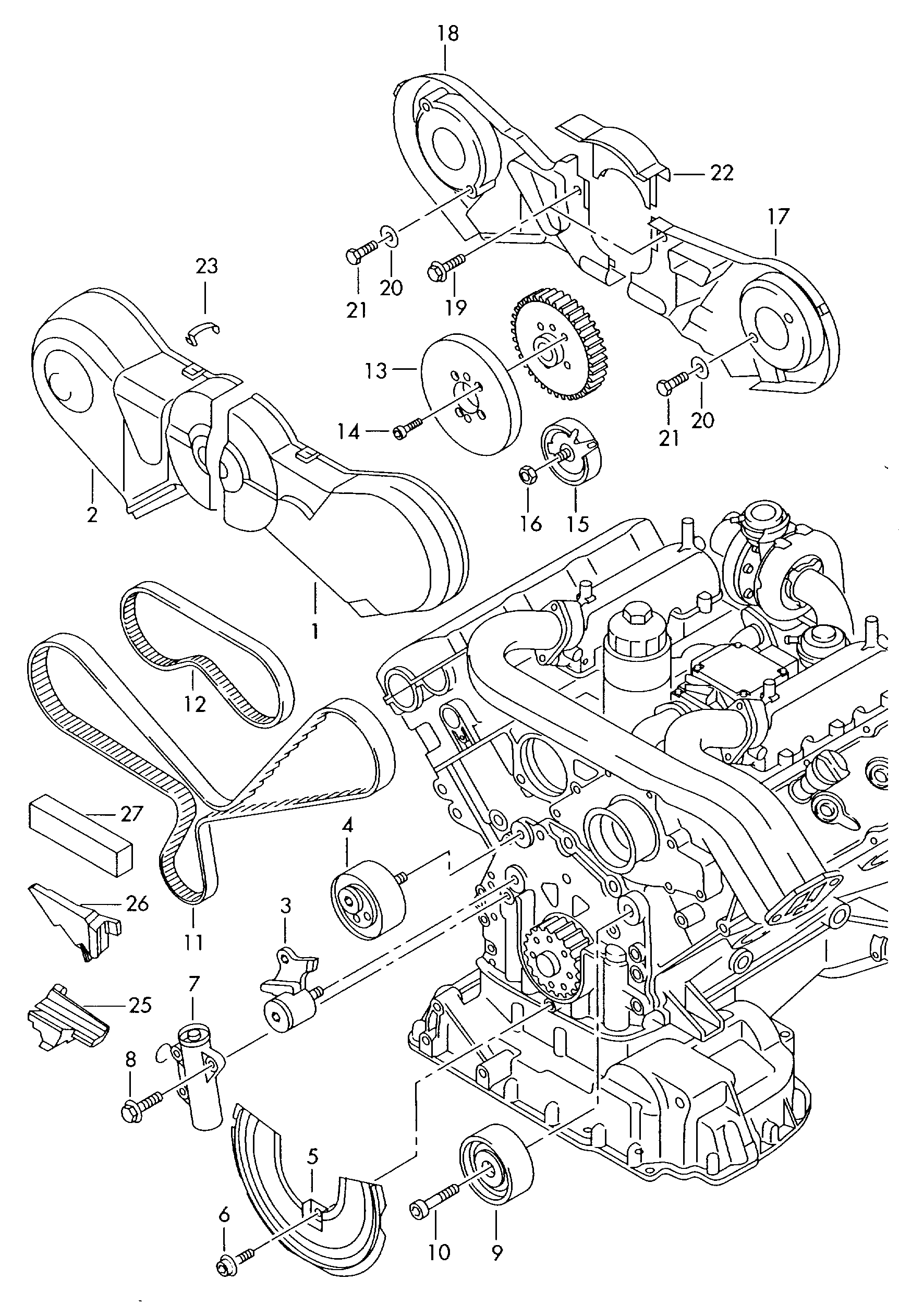 AUDI 059109119A - Zobsiksna ps1.lv