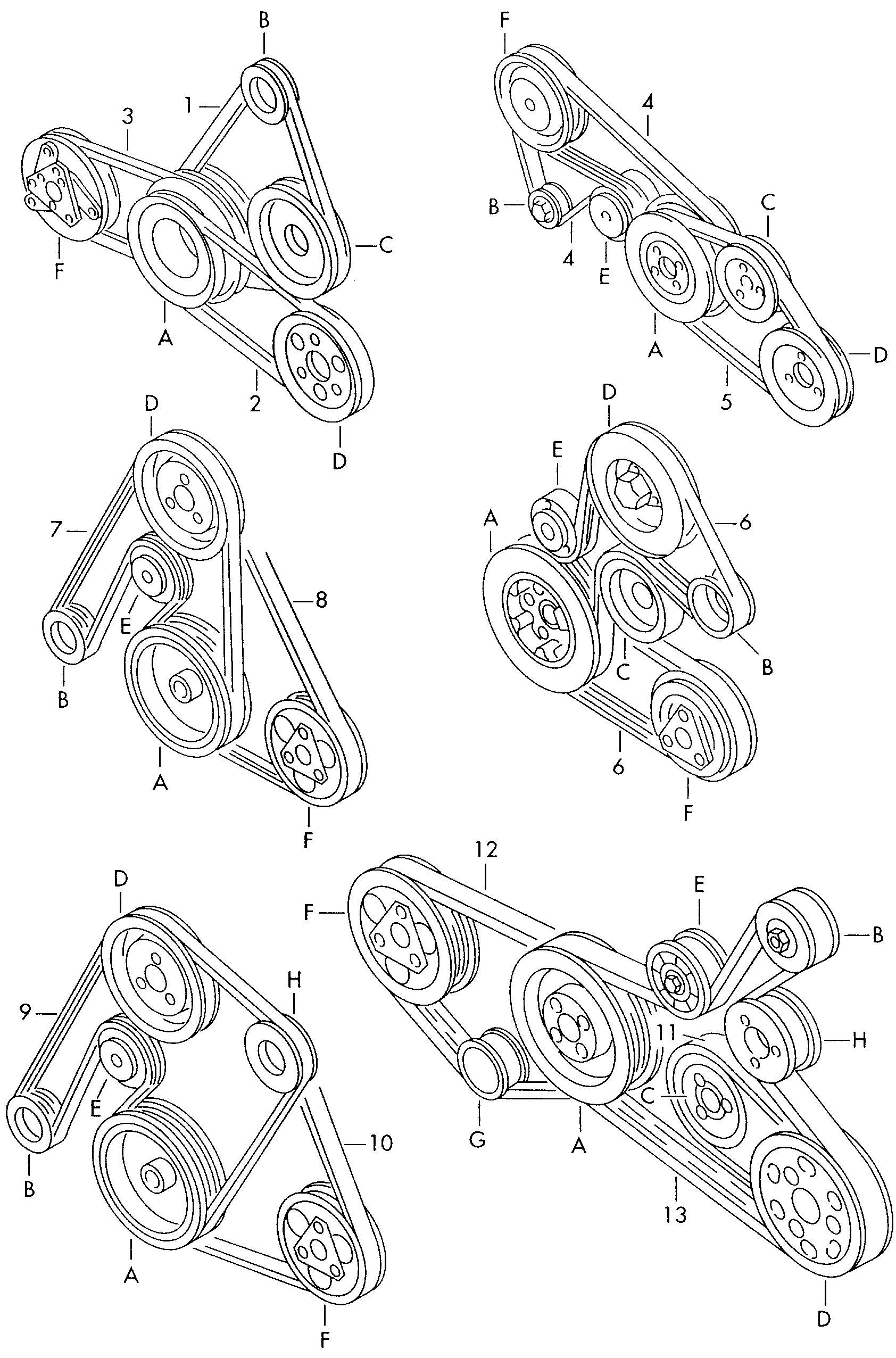 VW 078 903 137 BD - Ķīļrievu siksna ps1.lv