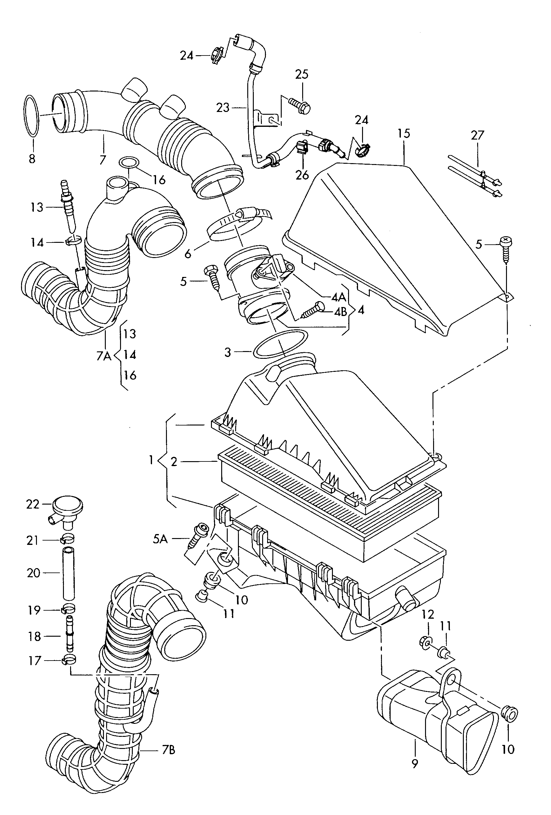 VW 06A906461C - Gaisa masas mērītājs ps1.lv