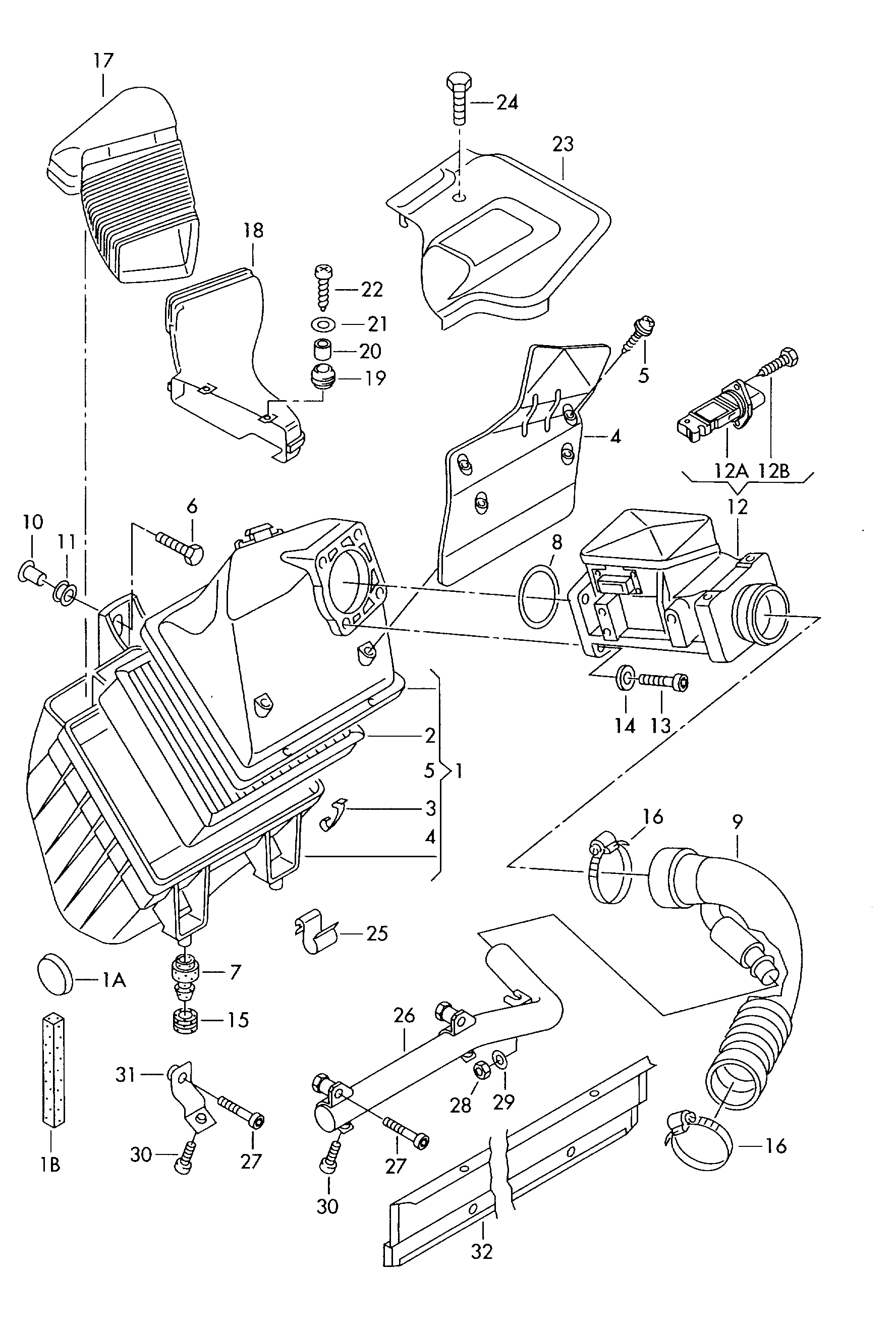 VAG 058133471A - Gaisa masas mērītājs ps1.lv