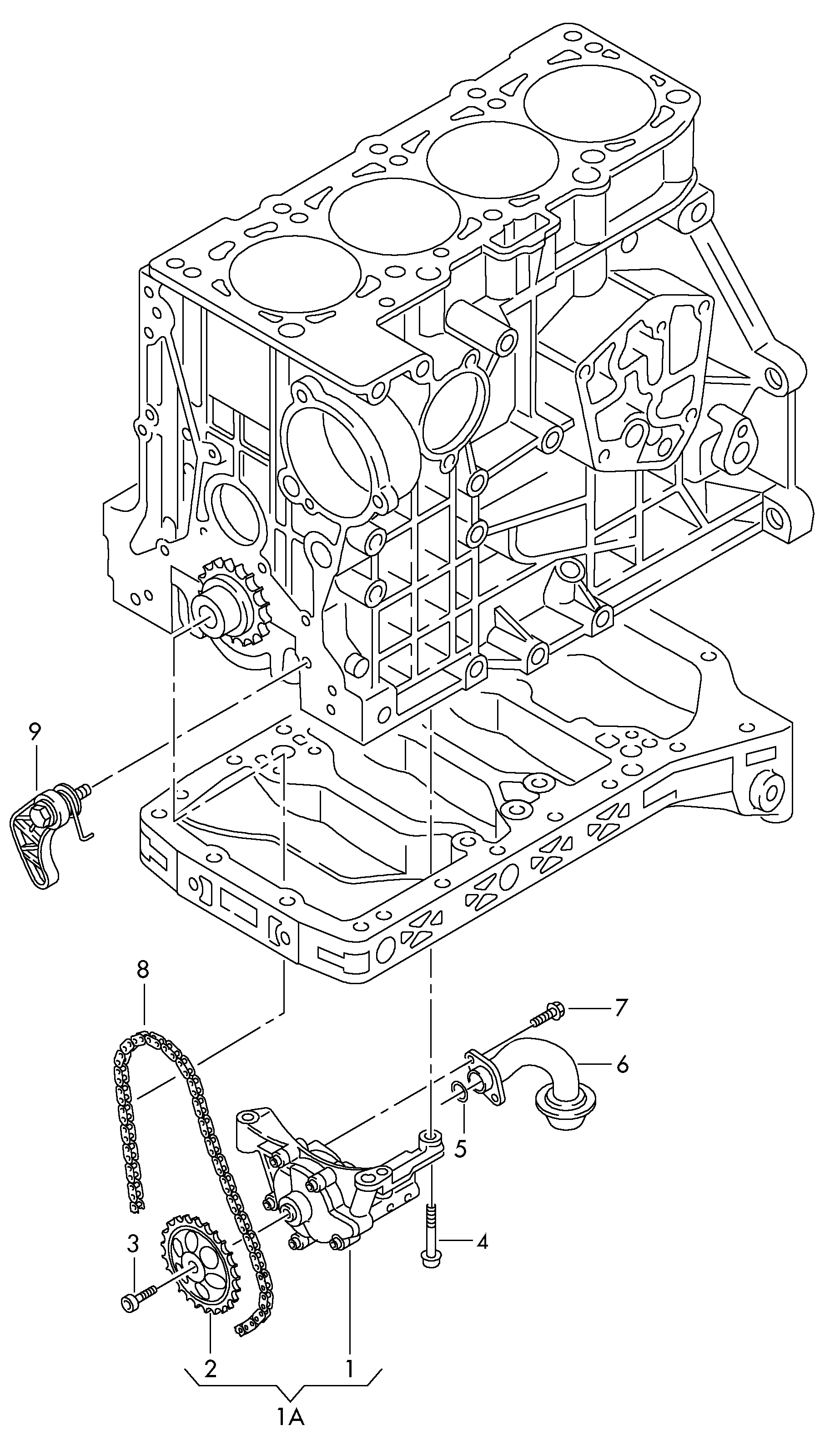 Seat 06A 115 130 - Spriegotājs, Piedziņas ķēde ps1.lv