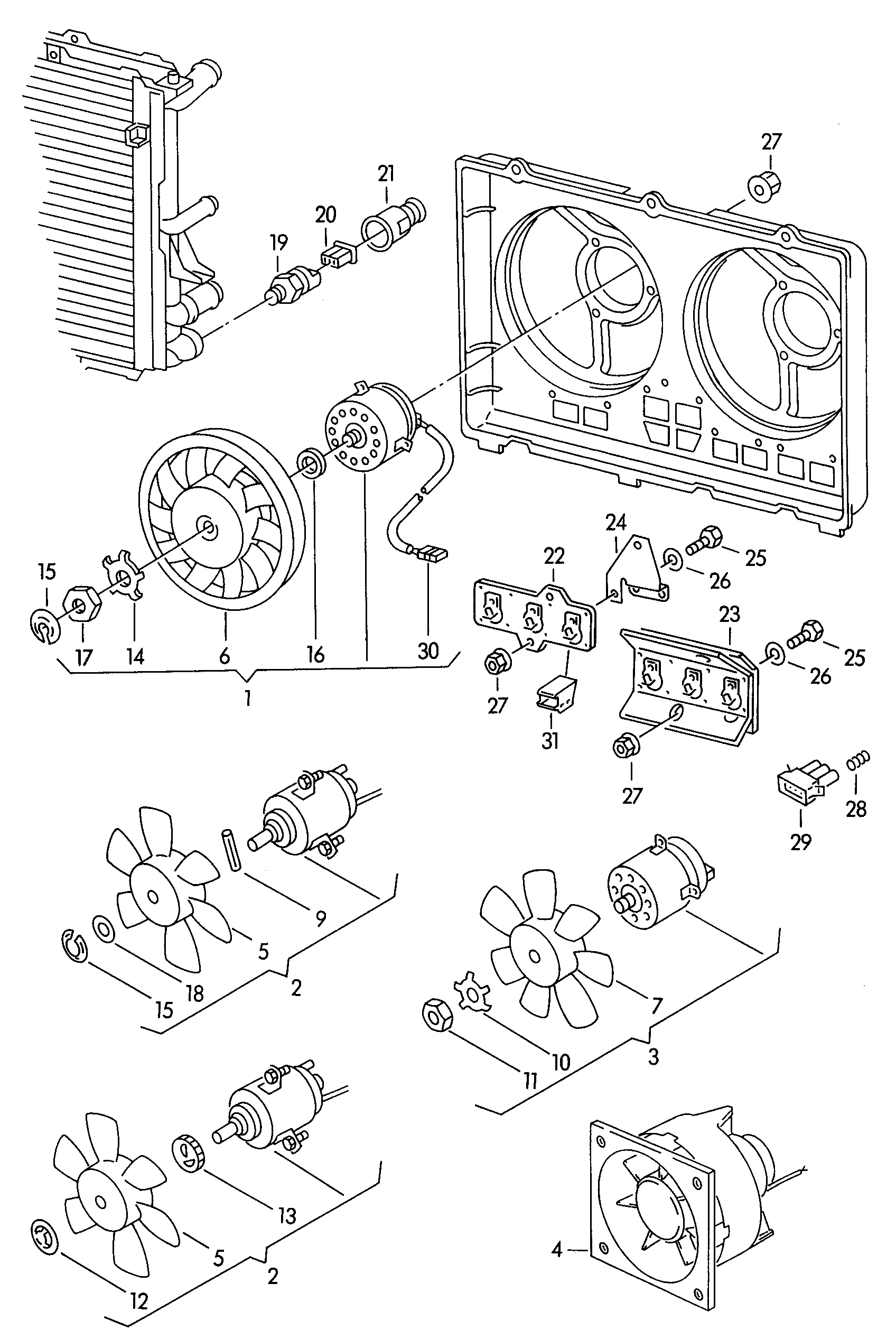 CUPRA 191959481A - dual thermo-switch ps1.lv