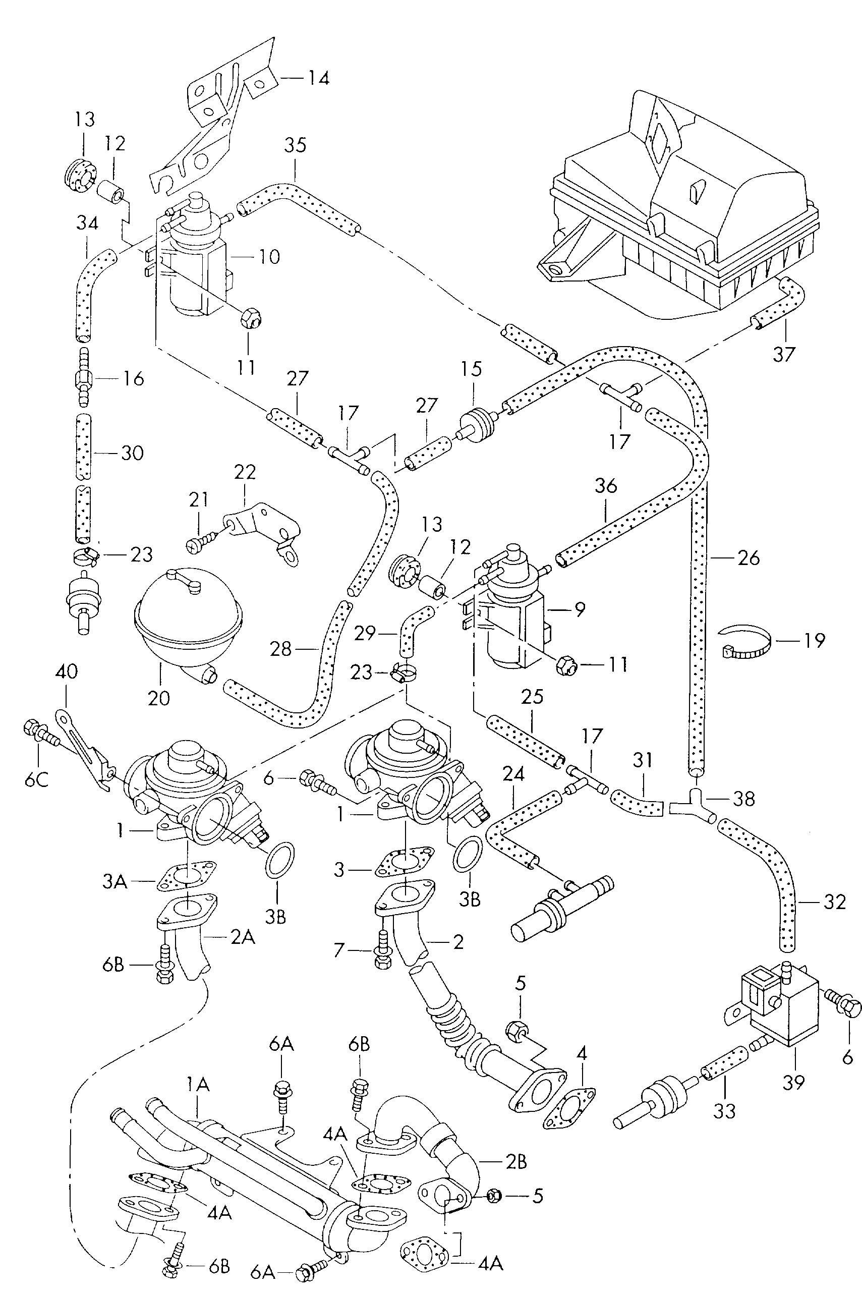 Seat 045131501C - Izpl. gāzu recirkulācijas vārsts ps1.lv