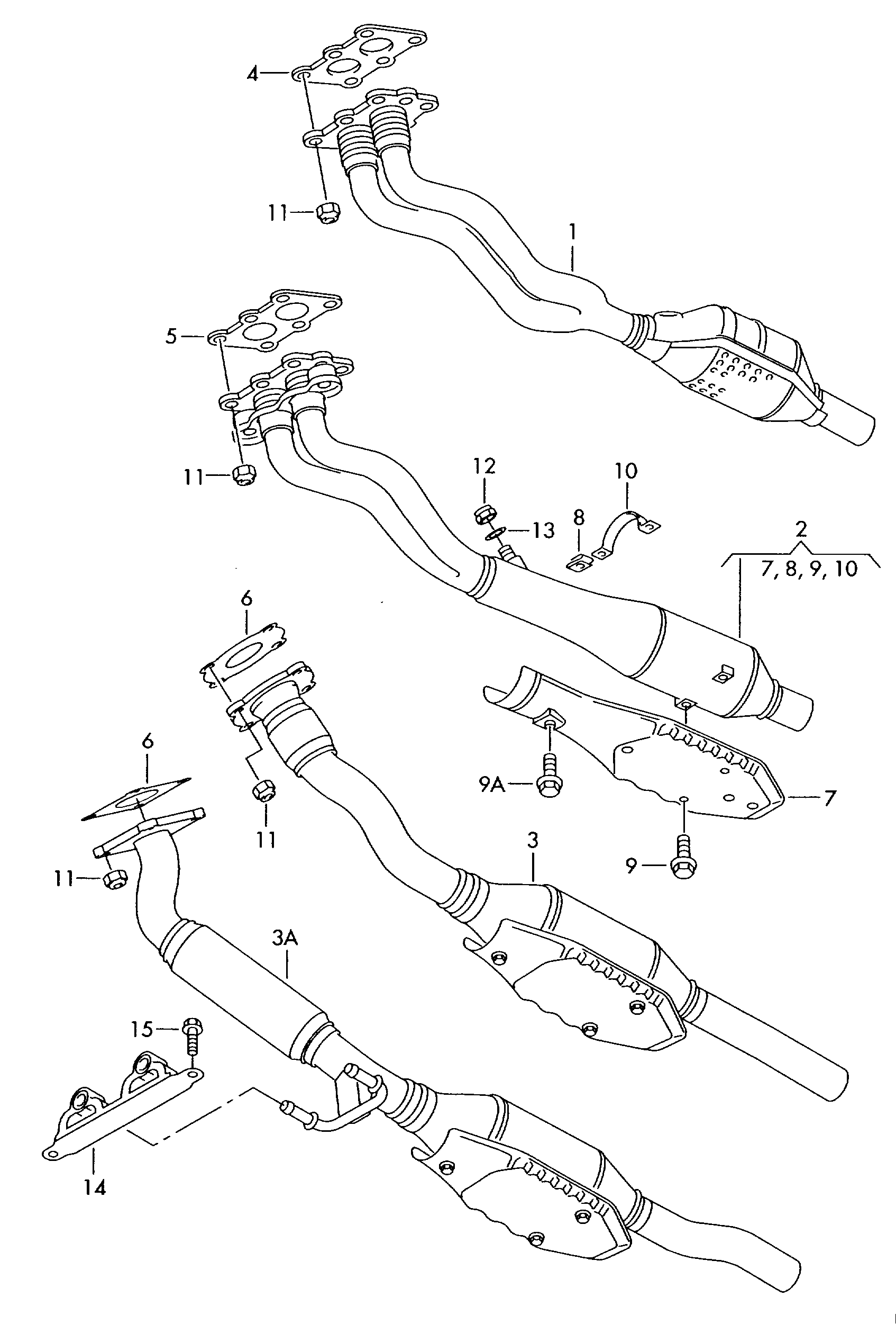 Skoda 1J1253058NX - Izplūdes gāzu priekšslāpētājs ps1.lv