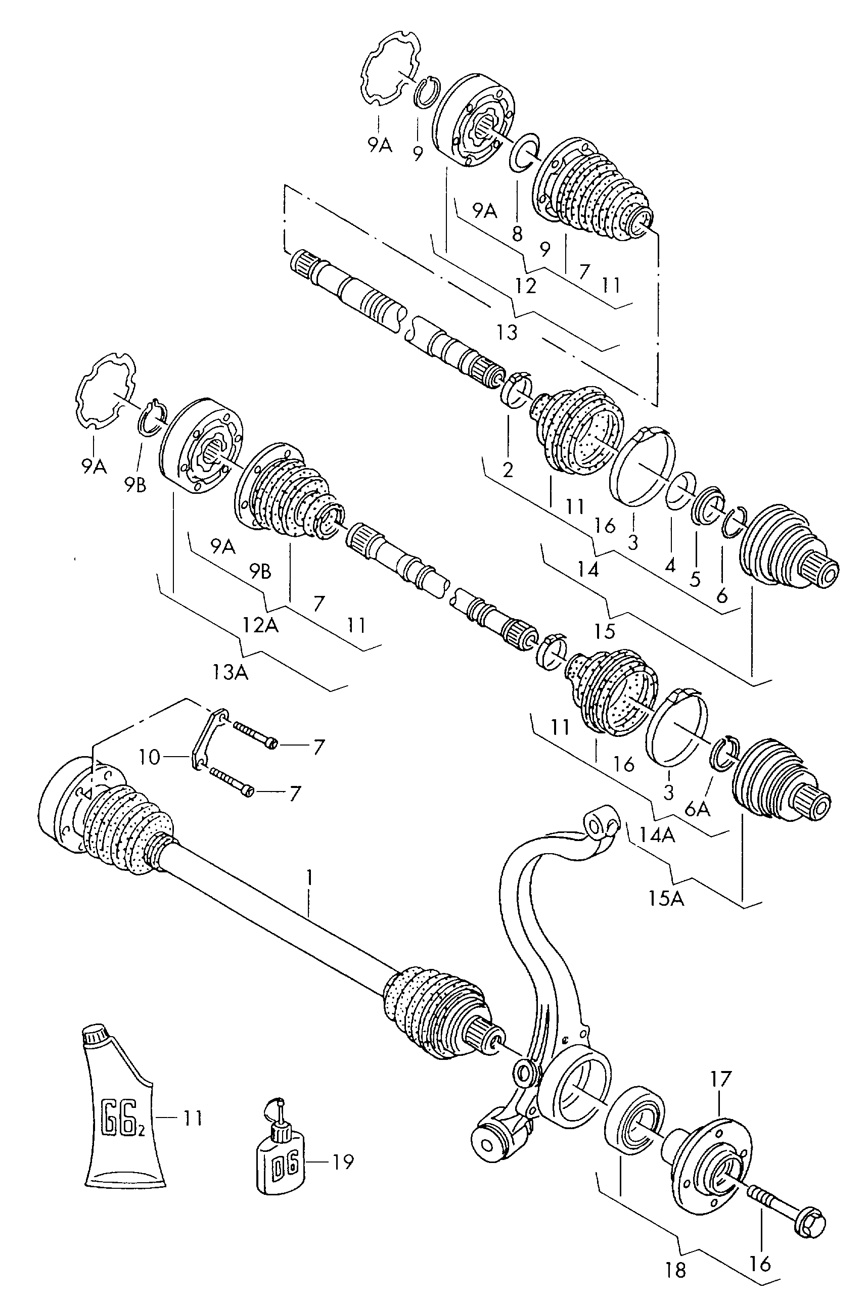 VW 8D0 598 625 A - Riteņa rumbas gultnis ps1.lv