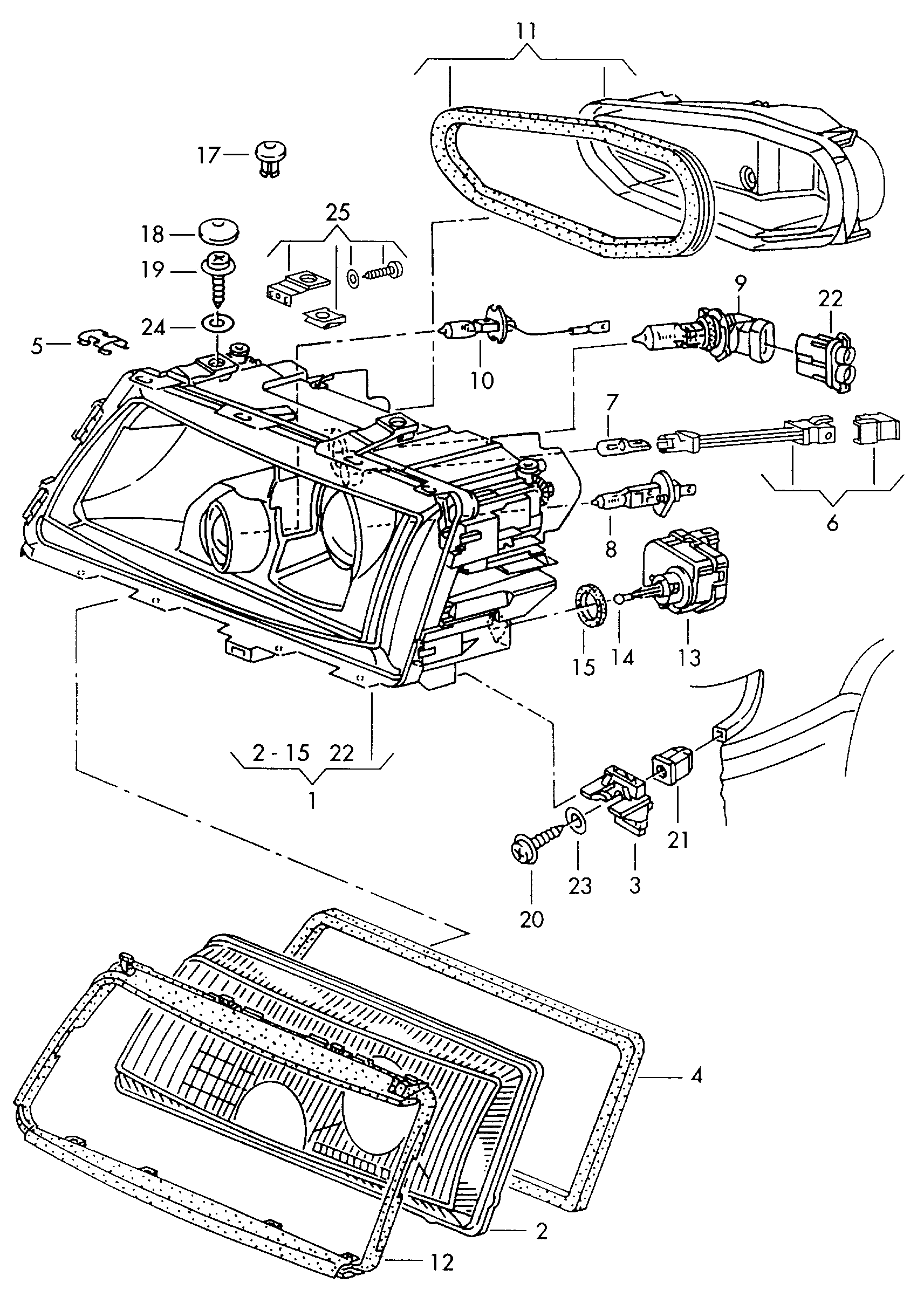 VAG N 101 301 01 - Kvēlspuldze, Miglas lukturis ps1.lv