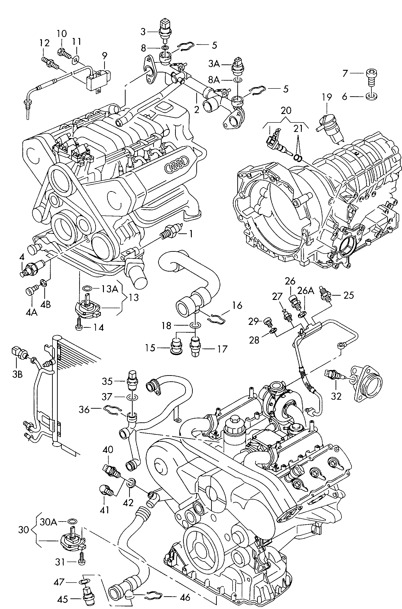 VAG 1J0907660C - Devējs, Motoreļļas līmenis ps1.lv