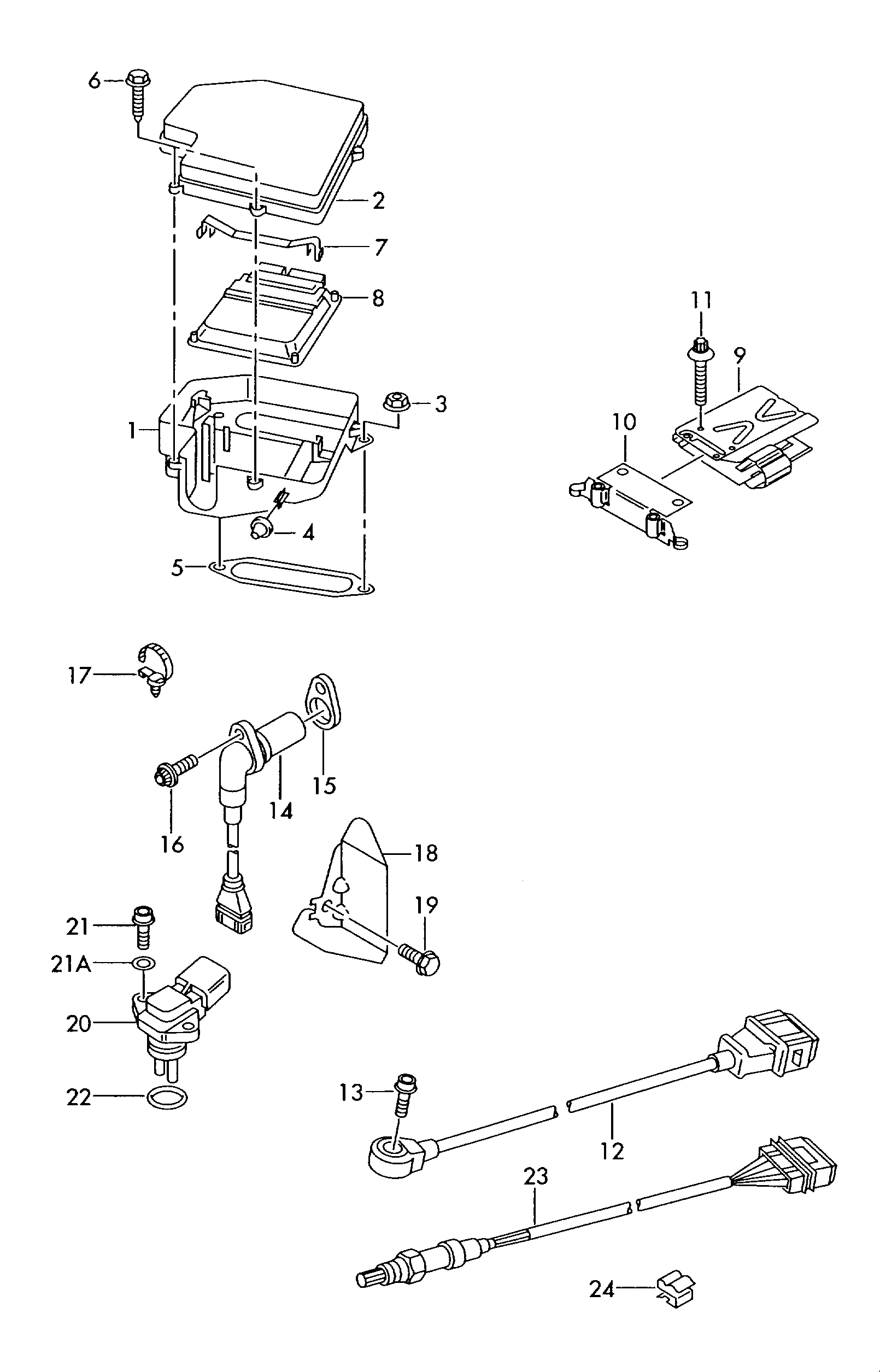 AUDI 059 906 051 - Devējs, Spiediens ieplūdes traktā ps1.lv