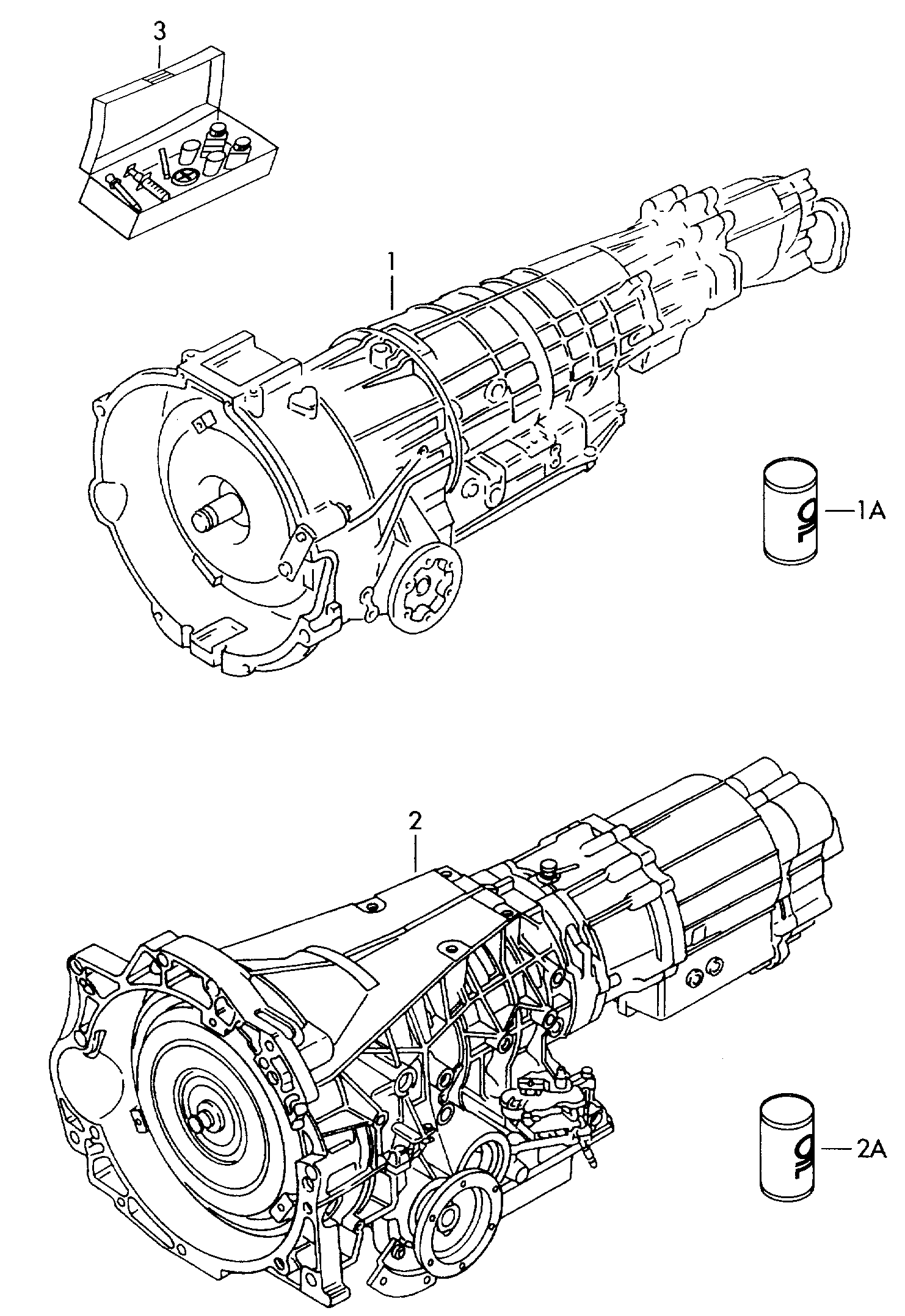 AUDI G  052162A1 - Automātiskās pārnesumkārbas eļļa ps1.lv