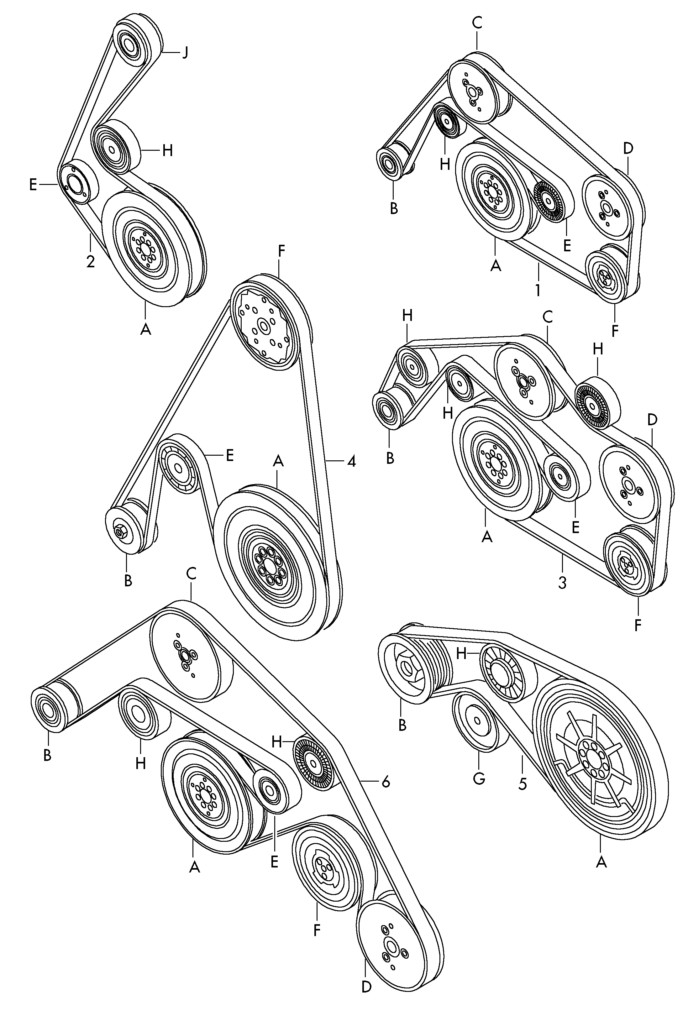 VAG 06E 903 137 AB - Ķīļrievu siksna ps1.lv