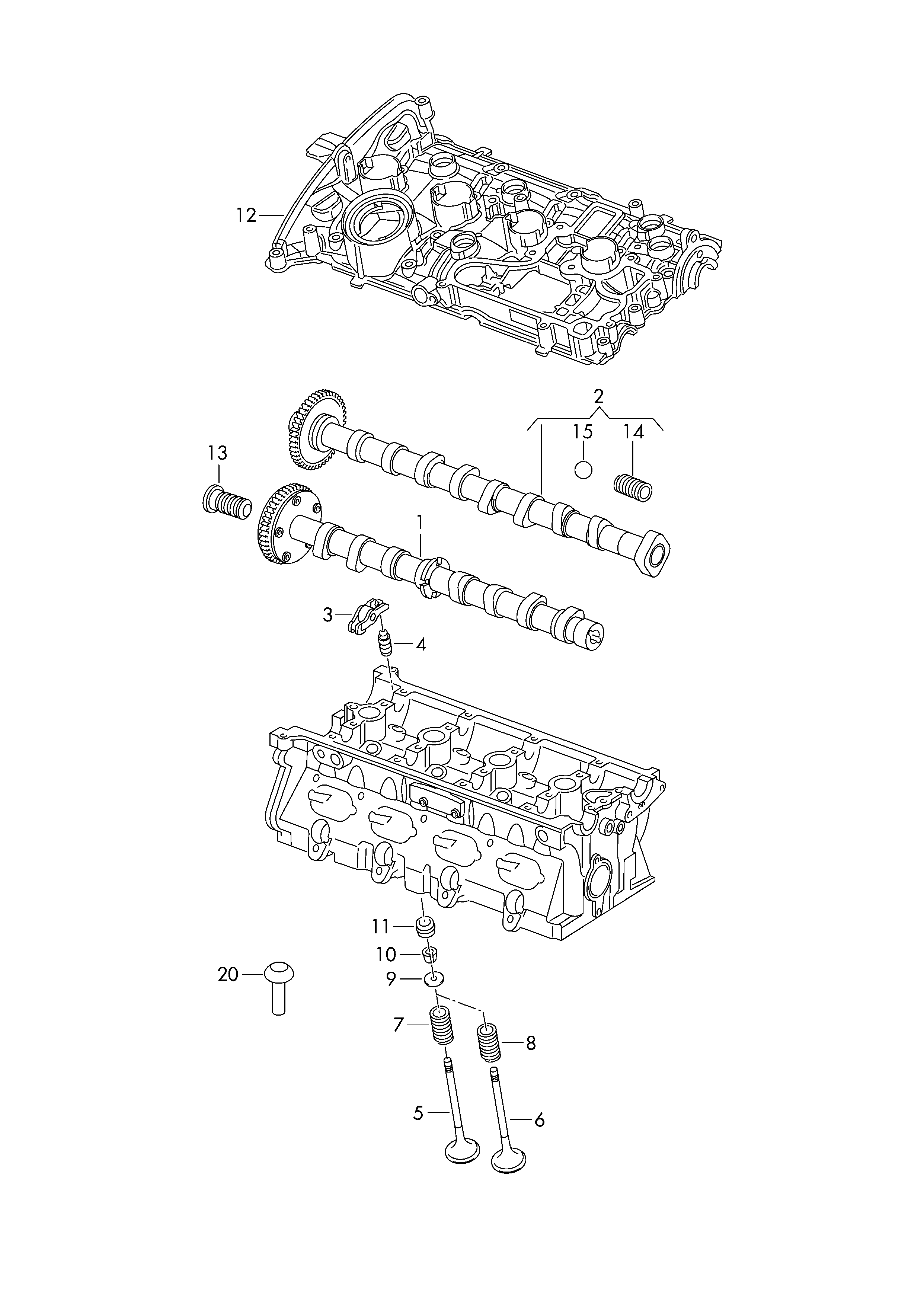 AUDI 036 109 651 - Vārsta drošības ķīlis ps1.lv