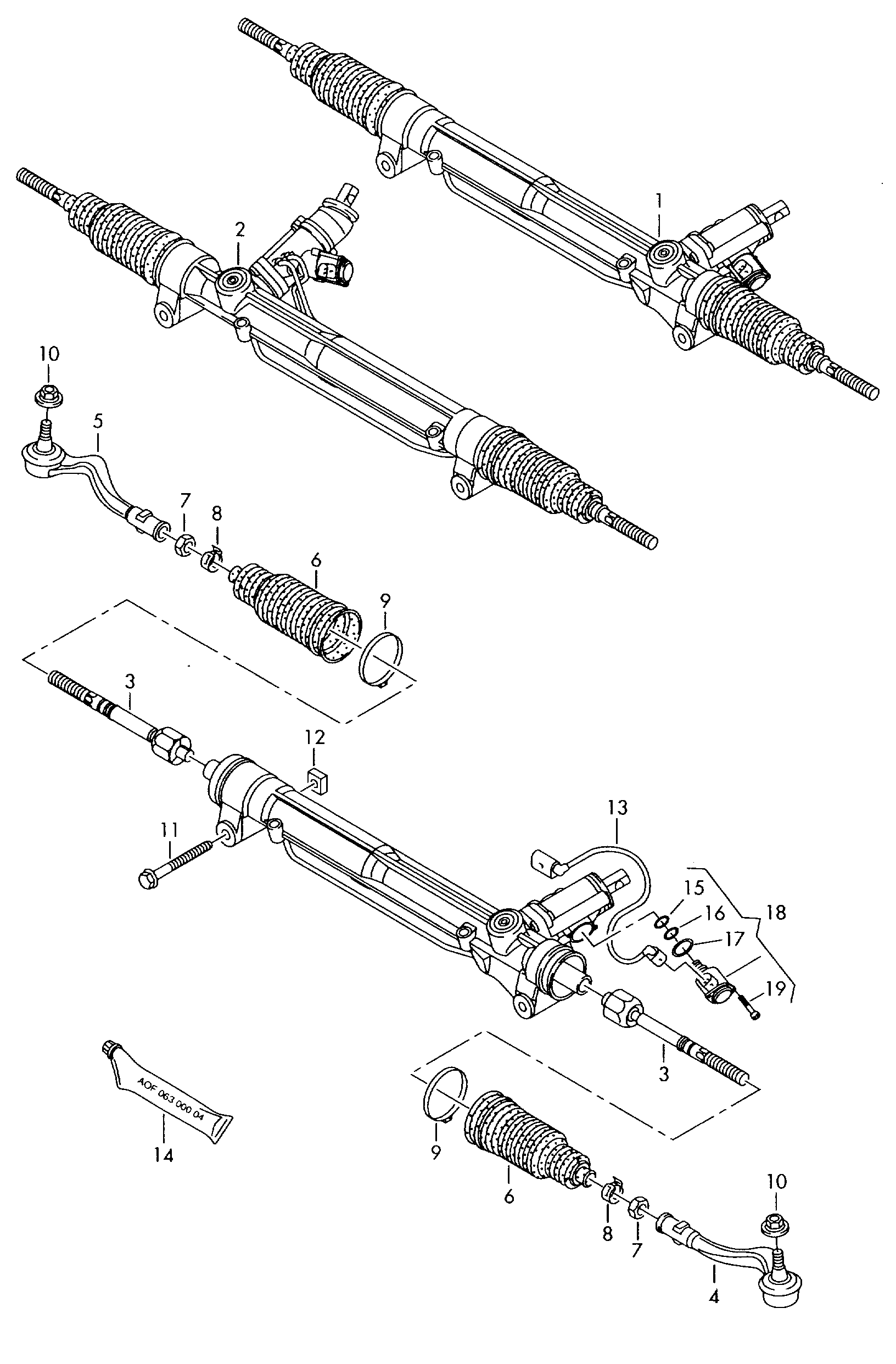 VAG 8K0 422 818B - Stūres šķērsstiepņa uzgalis ps1.lv