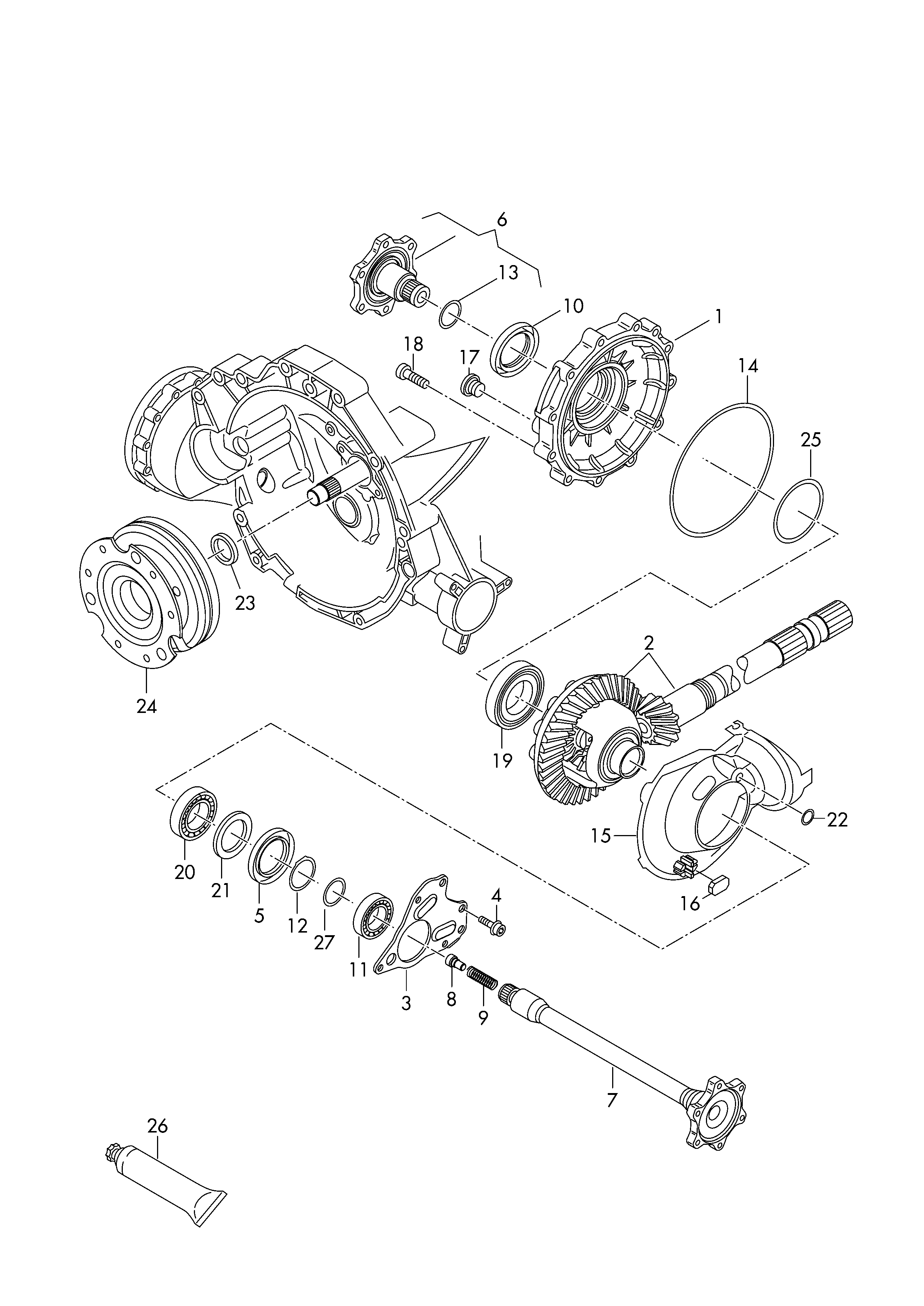 Seat 0B4 409 400 C - Shaft oil seal ps1.lv