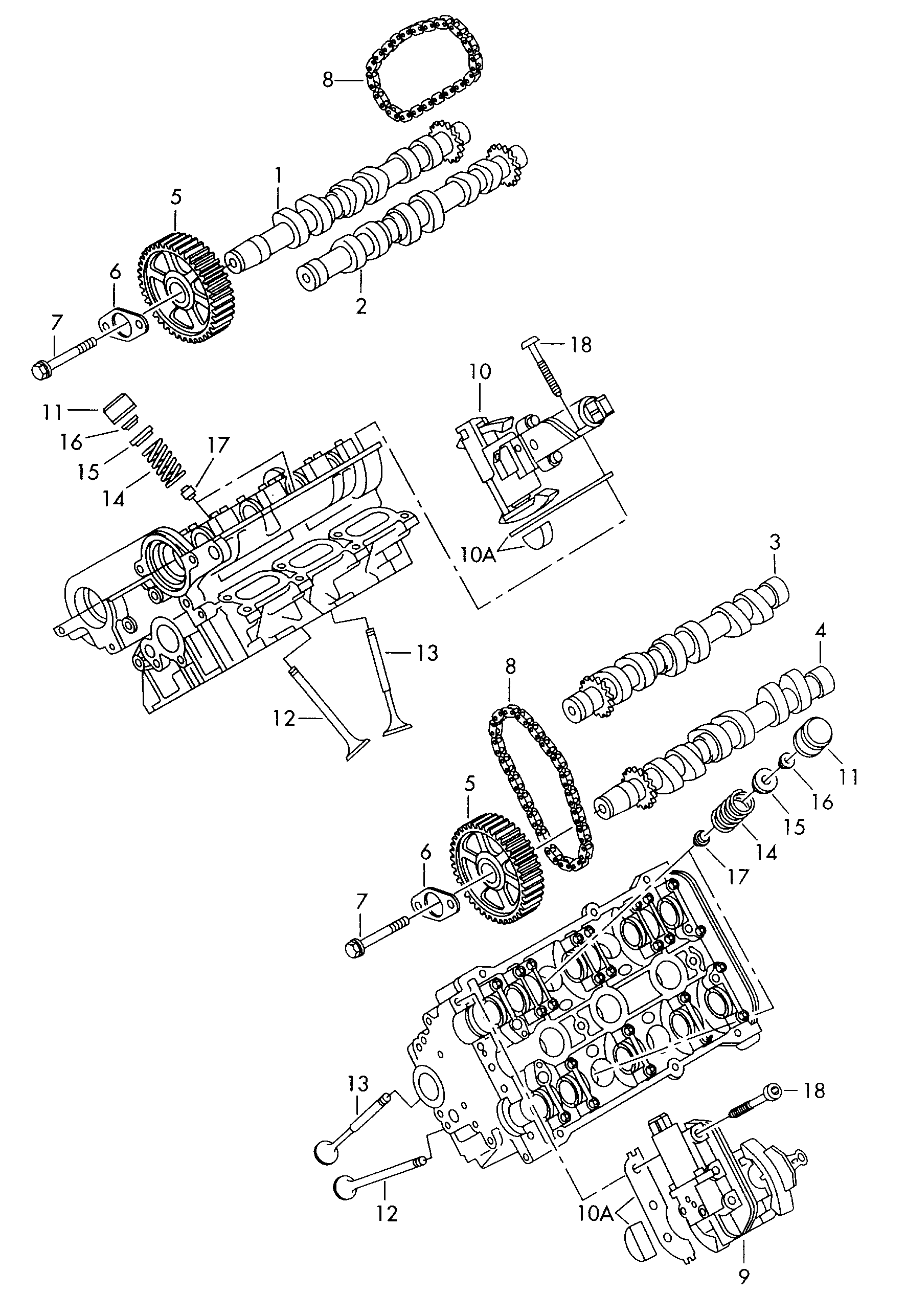 VW 036 109 651 A - Vārsta drošības ķīlis ps1.lv