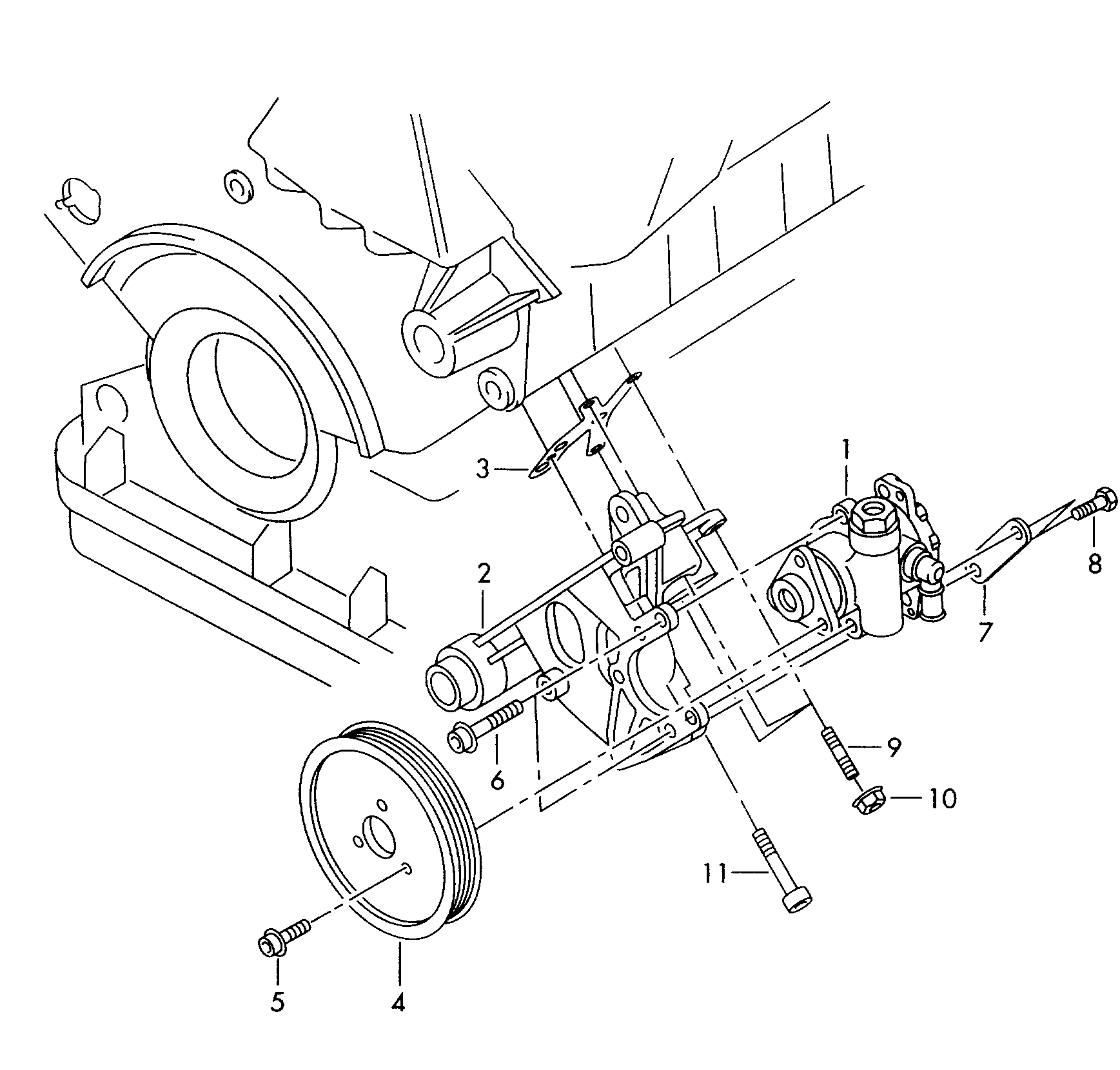 VW 8E0145155 - Hidrosūknis, Stūres iekārta ps1.lv