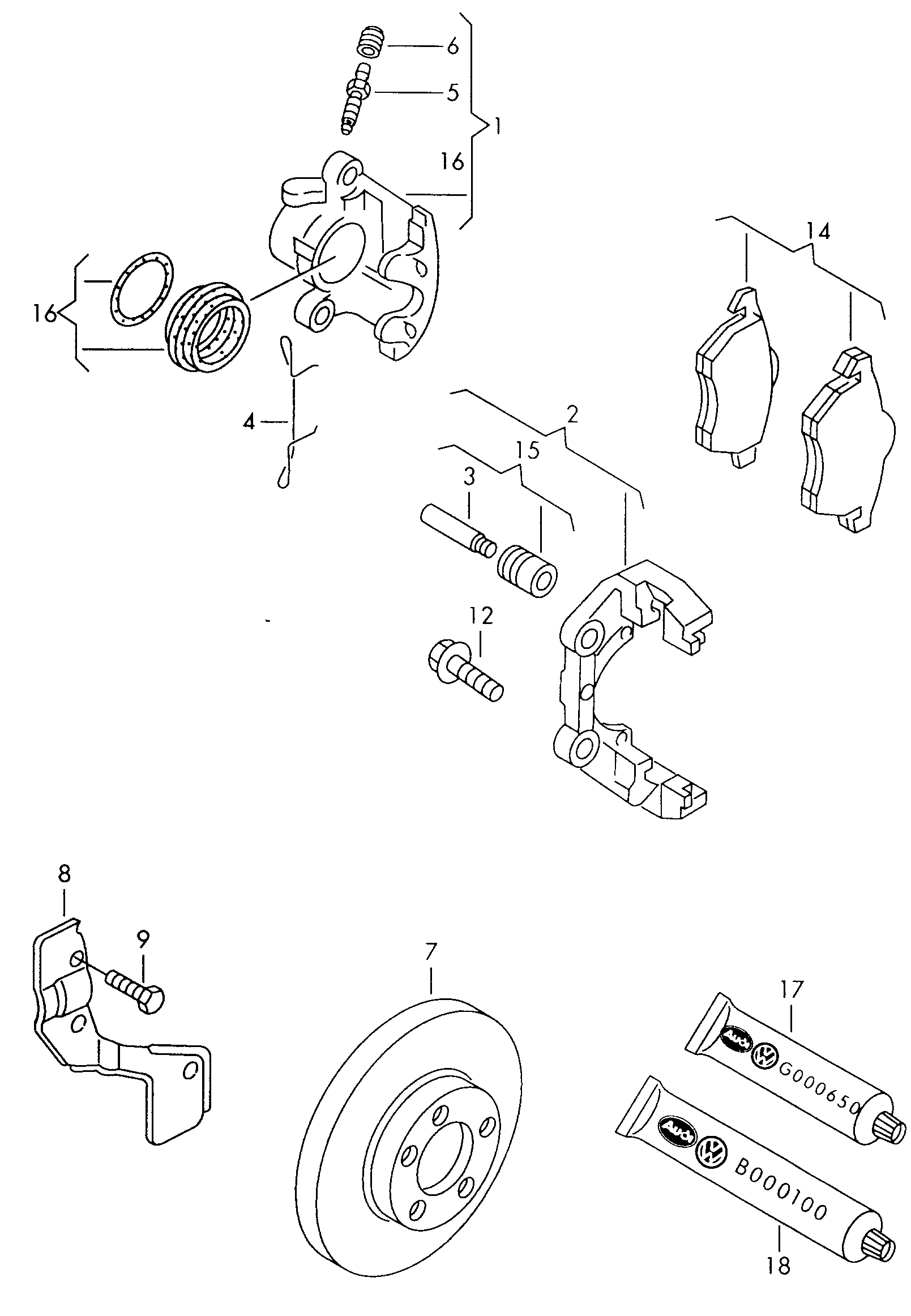 VAG 8D0 615 311 E - Dubļu sargs, Bremžu disks ps1.lv