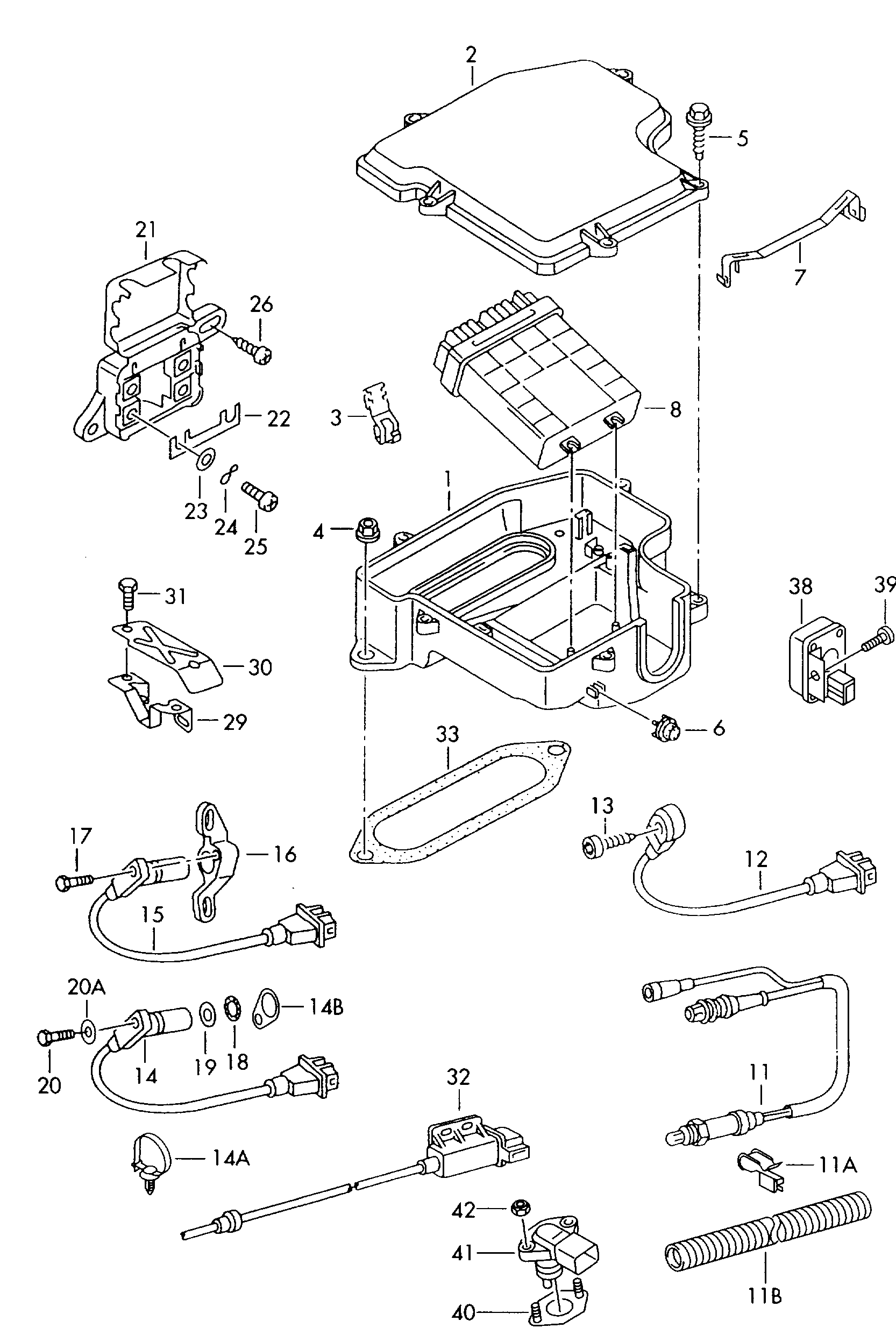 AUDI 058906265 - Lambda zonde ps1.lv