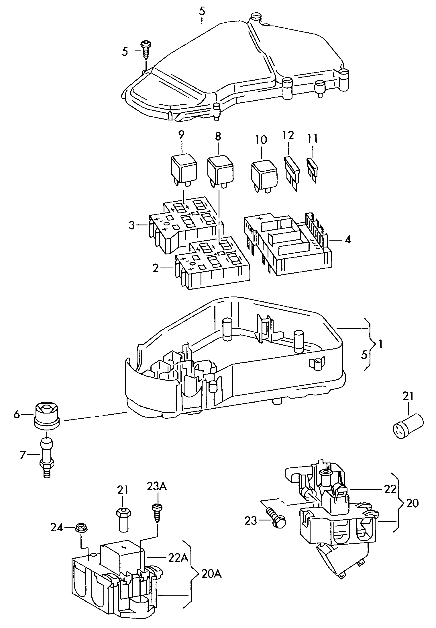 AUDI 8E0951253 - Relejs, Degvielas sūknis ps1.lv