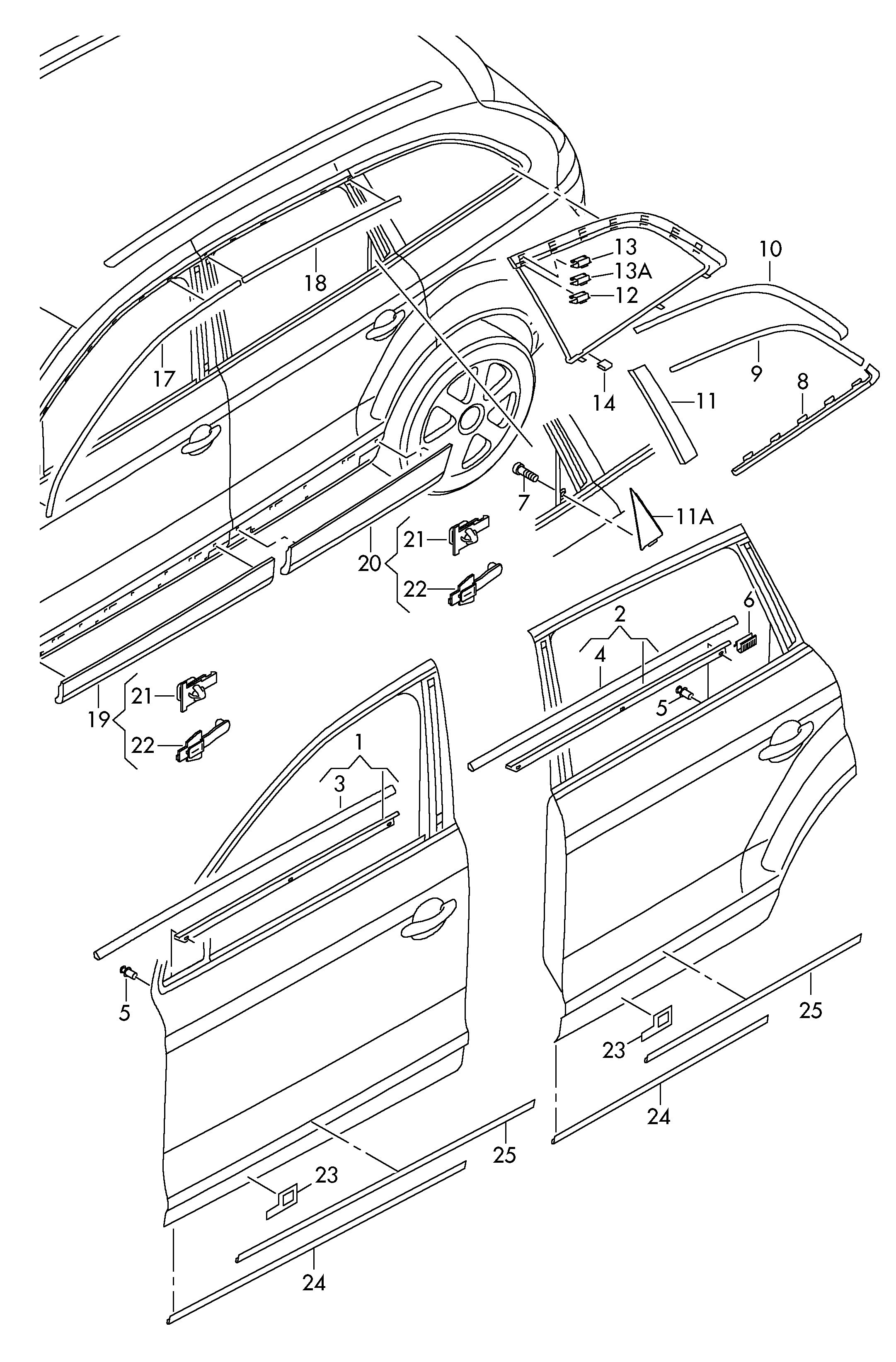 AUDI 4L0853909 - Clip ps1.lv