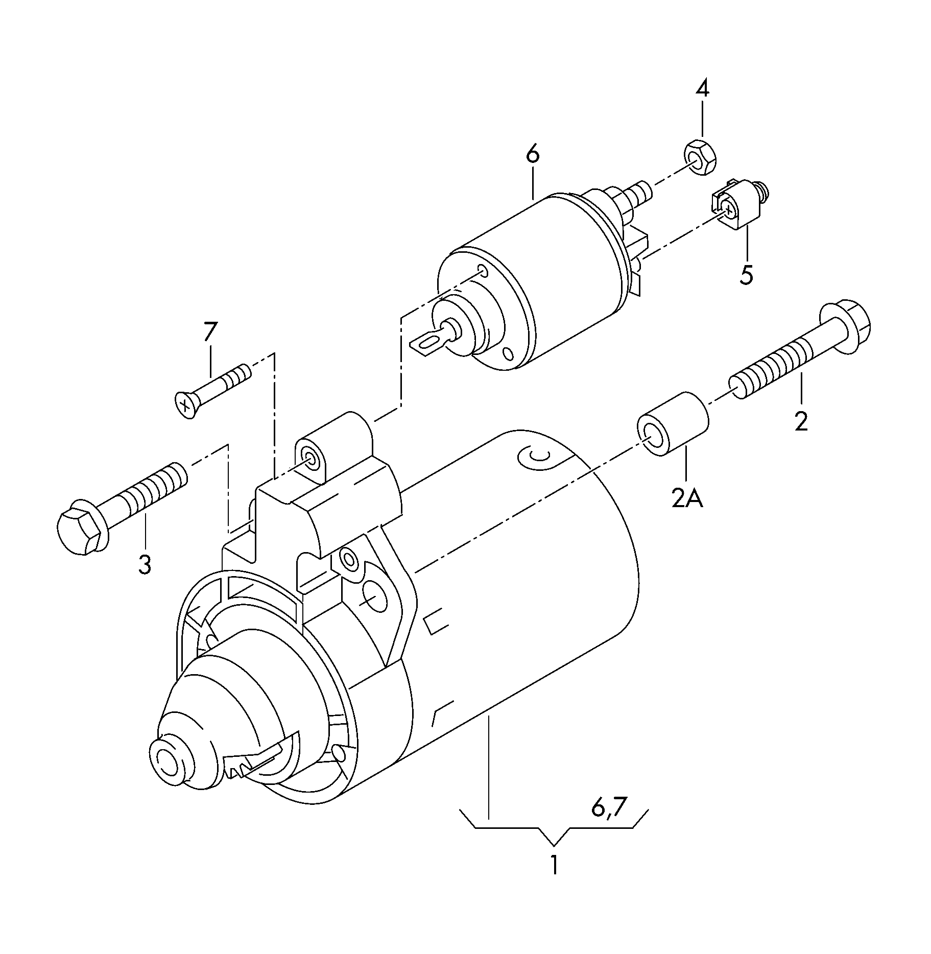 PEUGEOT (DF-PSA) 03L911021C - Starter ps1.lv