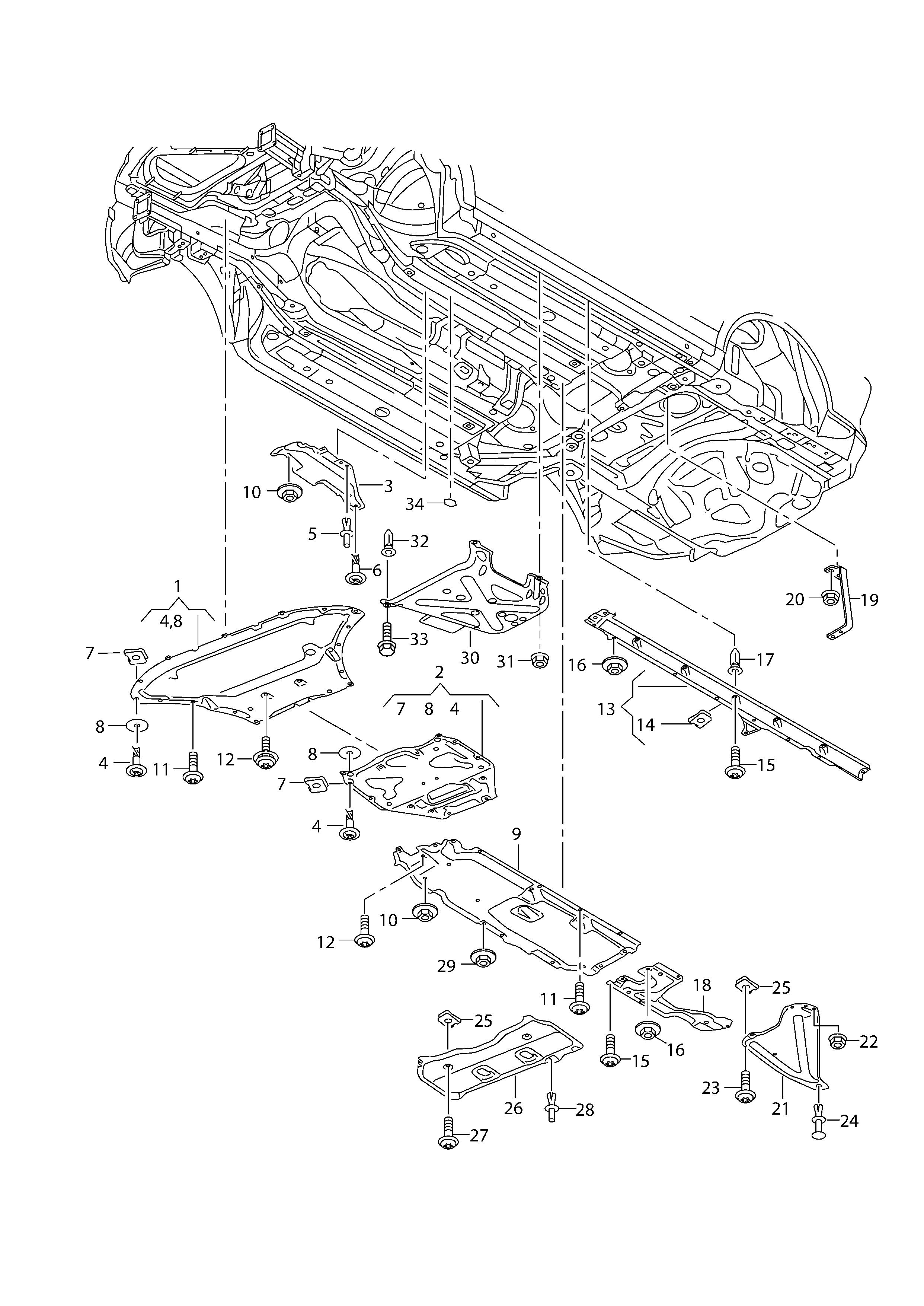 AUDI WHT003207 - Moldings / aizsarguzlika ps1.lv