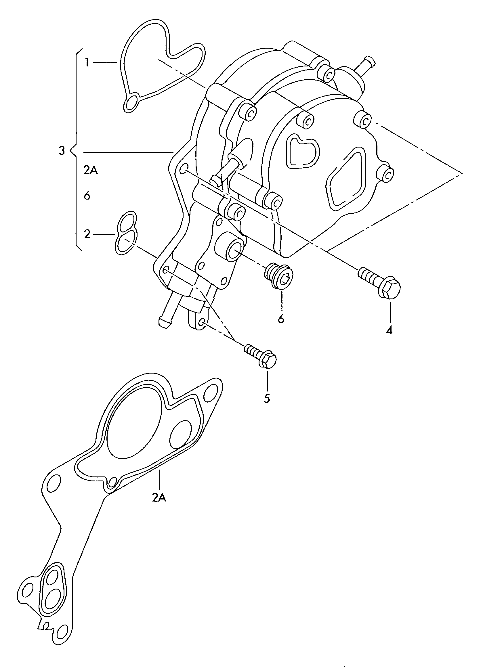 Skoda 038 145 209 N - Vakuumsūknis, Bremžu sistēma ps1.lv